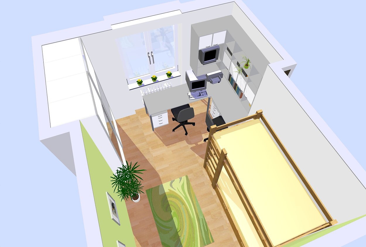 ATELIÉR iN - Dětský pokoj - 1a | Nursery (Baby) room - 1a