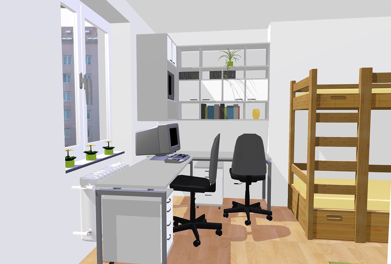 ATELIÉR iN - Dětský pokoj - 1c | Nursery (Baby) room - 1c