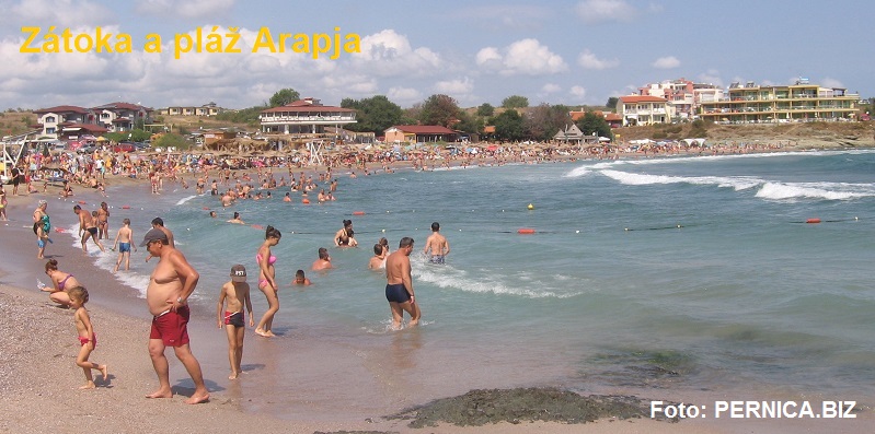 Autokempink, zátoka a pláž Arapja (Arapya) poblíž Careva. Foto: PERNICA.BIZ