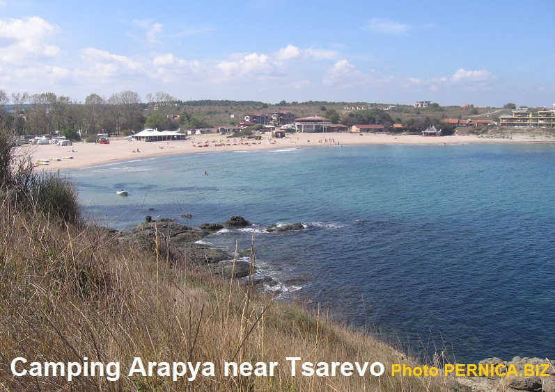 Camping Arapya near Tsarevo - View from Webcam Live.