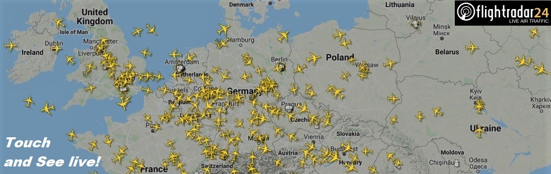 Flightradar24.com – Touch and see live planes in the day and night sky!